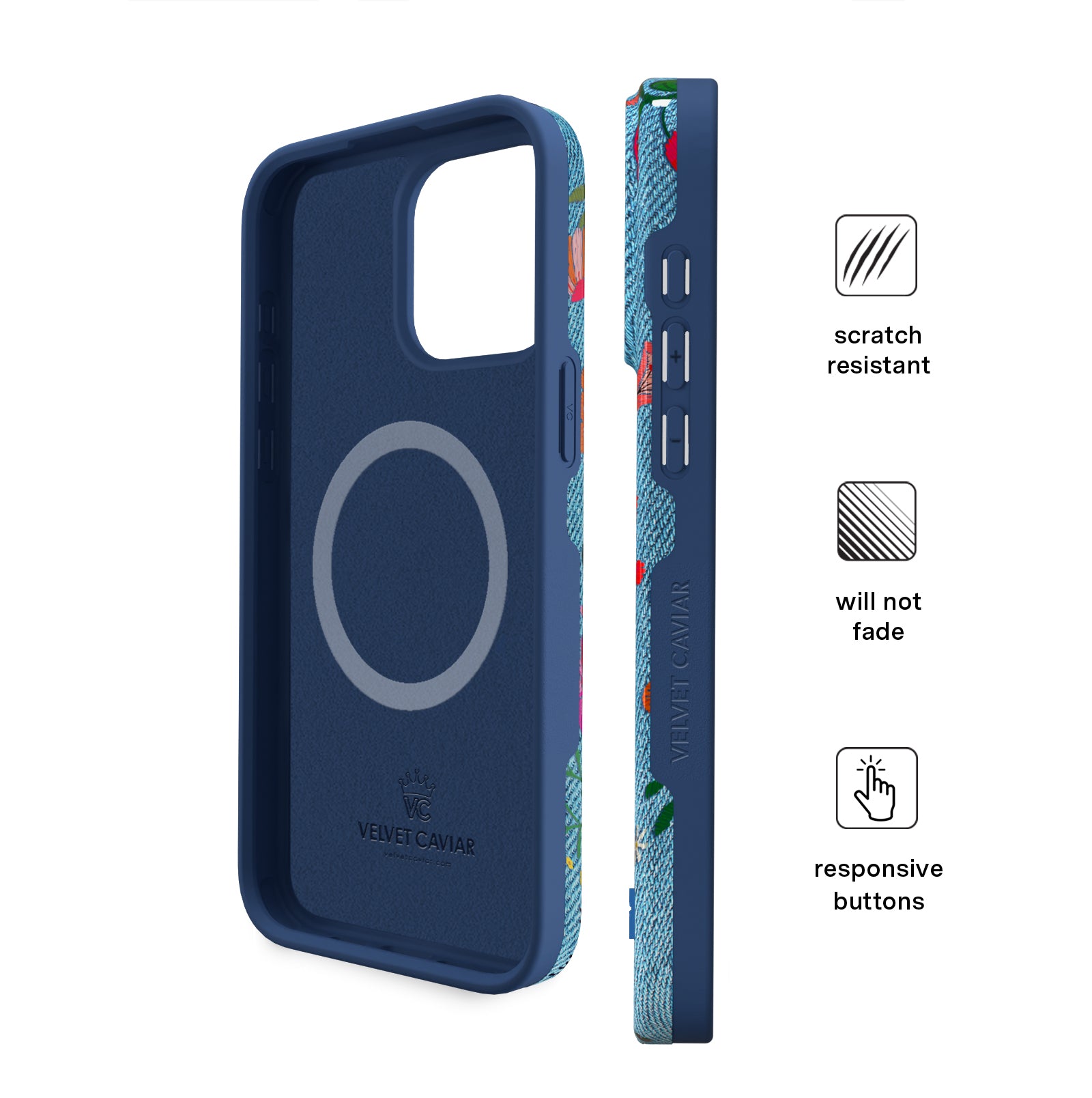 Stylish Floral iPhone Case - Trendy Protective Cover for iPhone 12/13/14/15 Pro Max - Perfect for Everyday Use, Travel & Gifts