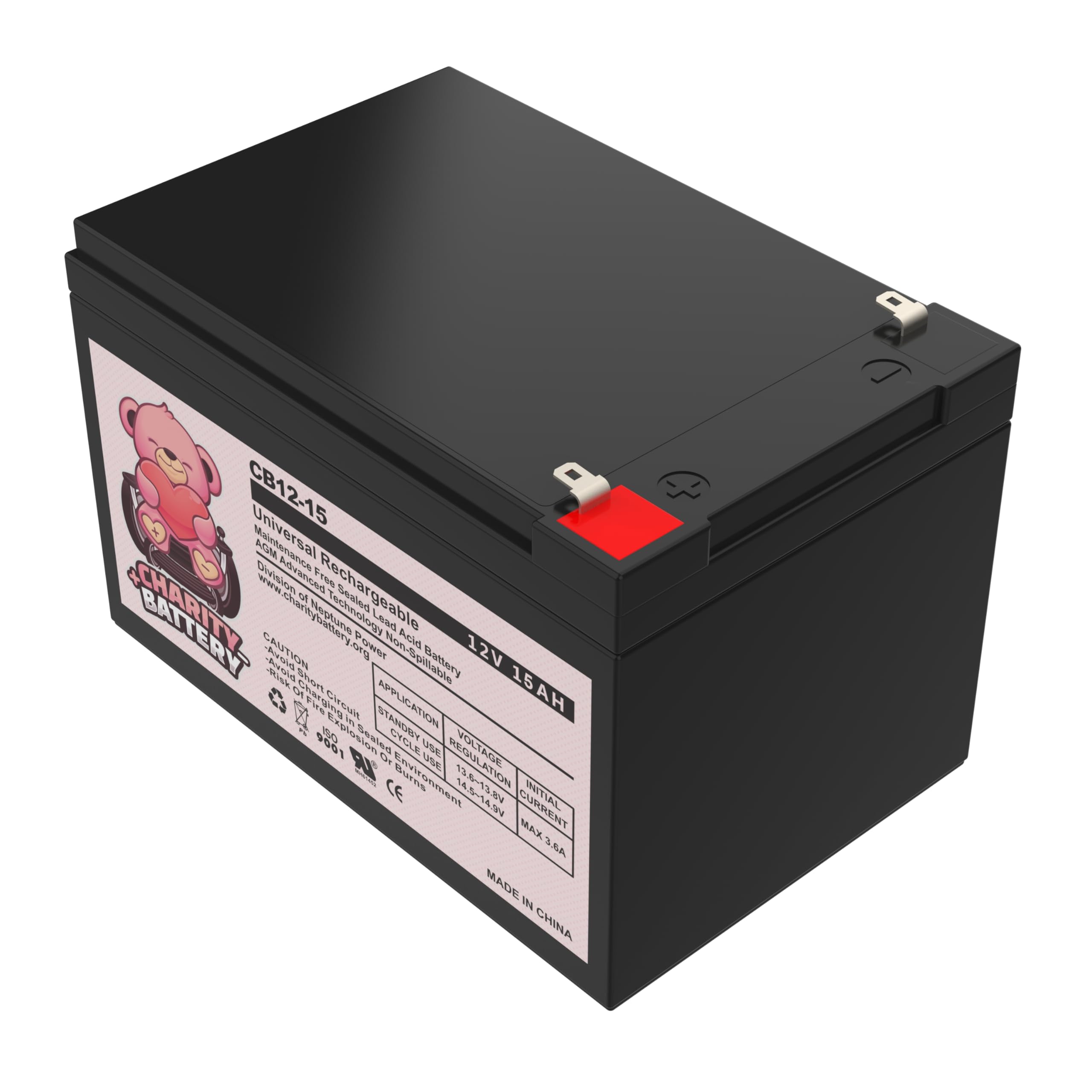 12V 15Ah Replacement Battery for Currie XTRS COMP Mobility Scooter - 2 Pack - Perfect for Extended Outdoor Trips and Daily Commuting