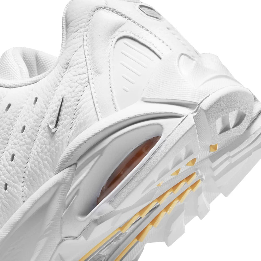 Nike Nocta Hot Step Terra Air Max Sneakers - White Chrome Topaz Gold - Men's Running Shoes for Gym & Streetwear Fashion