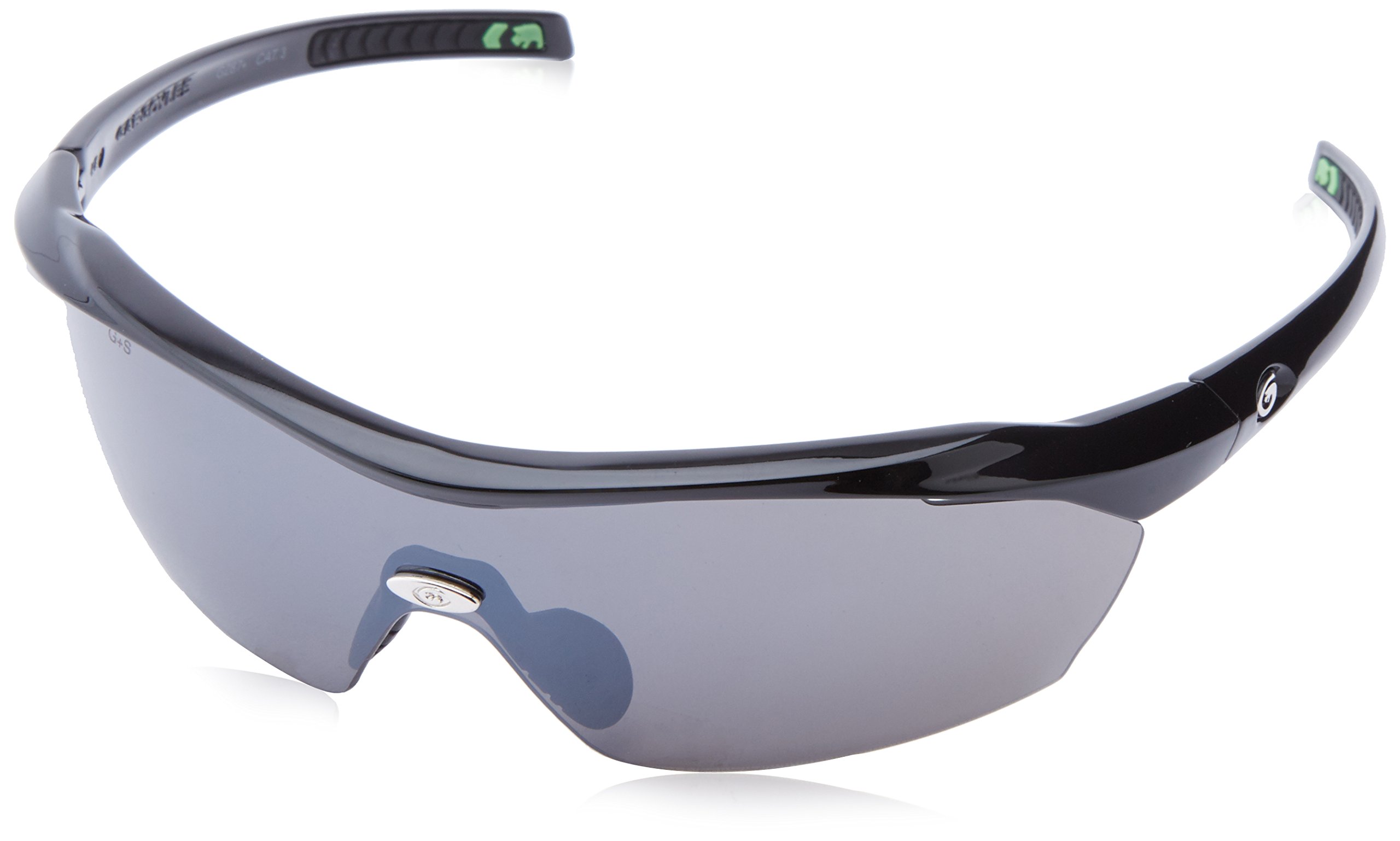 Gargoyles Men's Pursuit Wrap Sunglasses - Polarized UV Protection Sports Sunglasses for Running, Cycling & Outdoor Activities