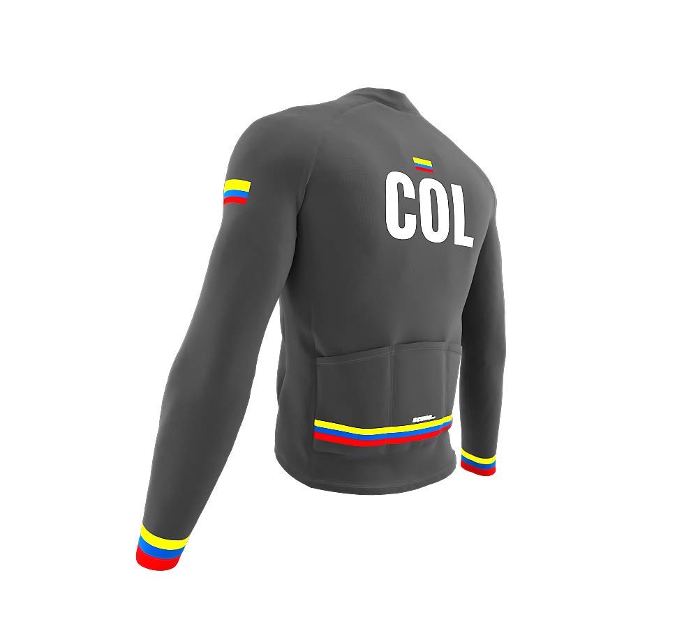 ScudoPro Pro Thermal Long Sleeve Cycling Jersey for Men - Winter Bike Riding, Cold Weather Training & Outdoor Sports Gear