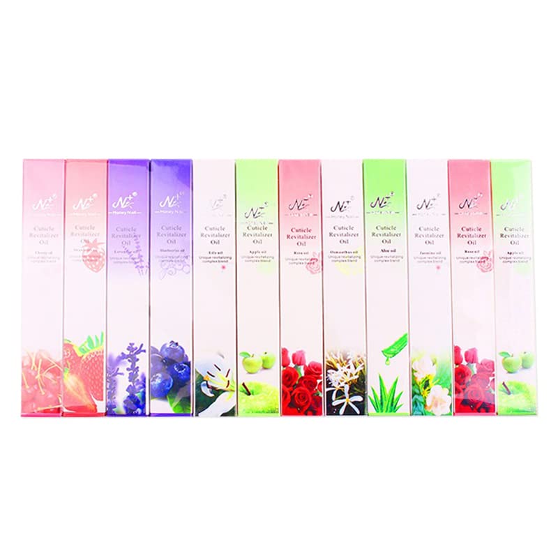 Supfine Cuticle Oil Pen for Nails - Vitamin A & E Enriched Nail Care & Moisturizing Treatment - Nail Polish Repair & Nourishment Gel (10 Pack) - Perfect for Salon, Home Manicures & Dry Cuticle Treatment