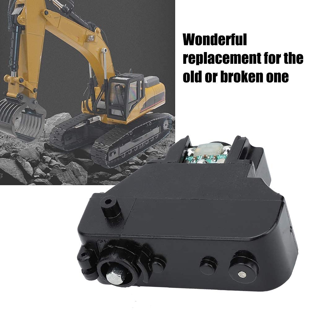 Dilwe RC Gear Box Upgrade Parts - Compatible with HUINA 1580 Excavator Engineering Vehicle | Second Boom Replacement Gear | Perfect for RC Construction Toy Repair & DIY Model Vehicle Projects