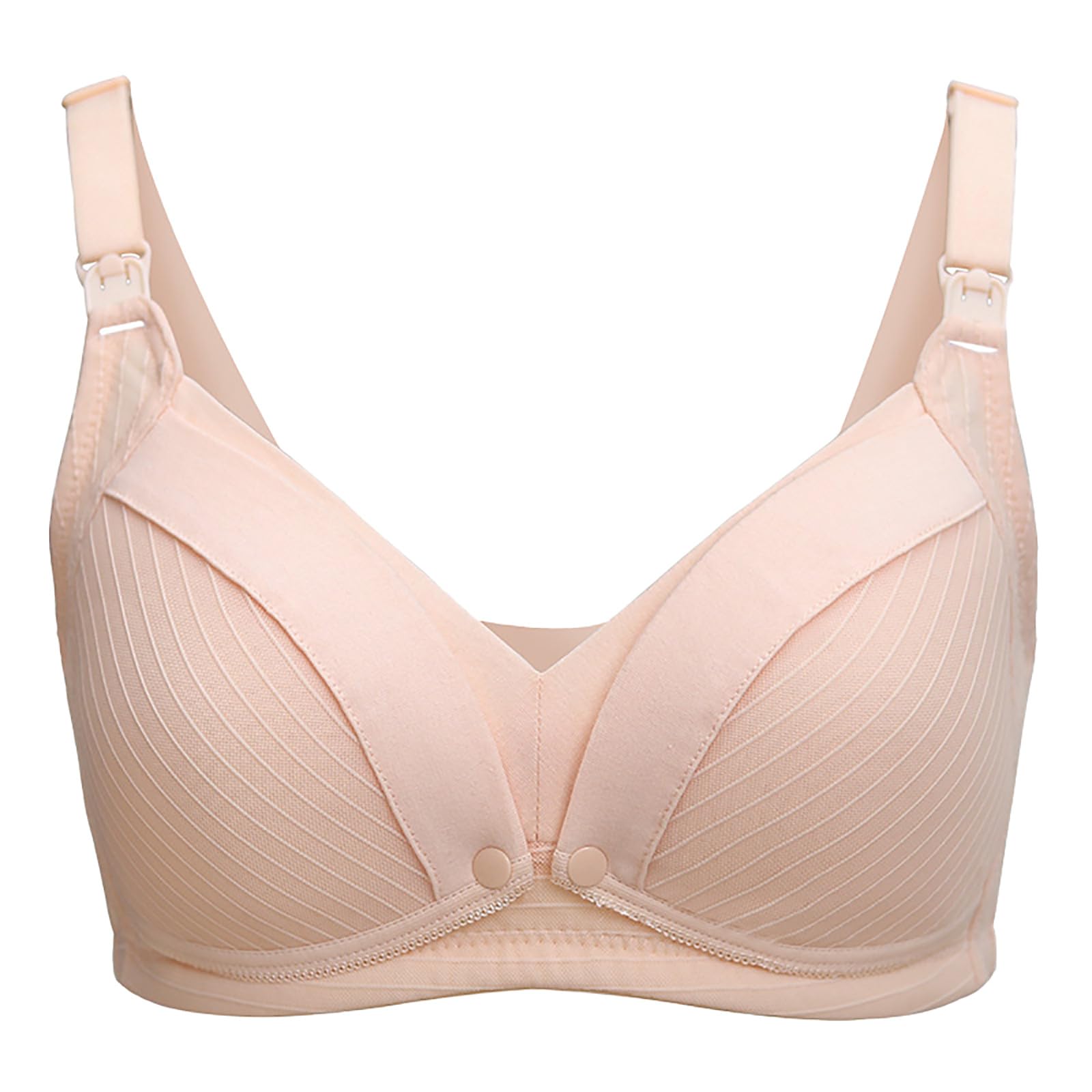 Women's Cotton Sports Bras - Seamless Ultra-Thin Plus Size Ice Silk Comfort Bra for Workout, Yoga & Lounge | Breathable Full Back Coverage Sports Bra Top with Thong Underwear Set (Beige) - Perfect for Gym, Running, Sleep & Summer Activities