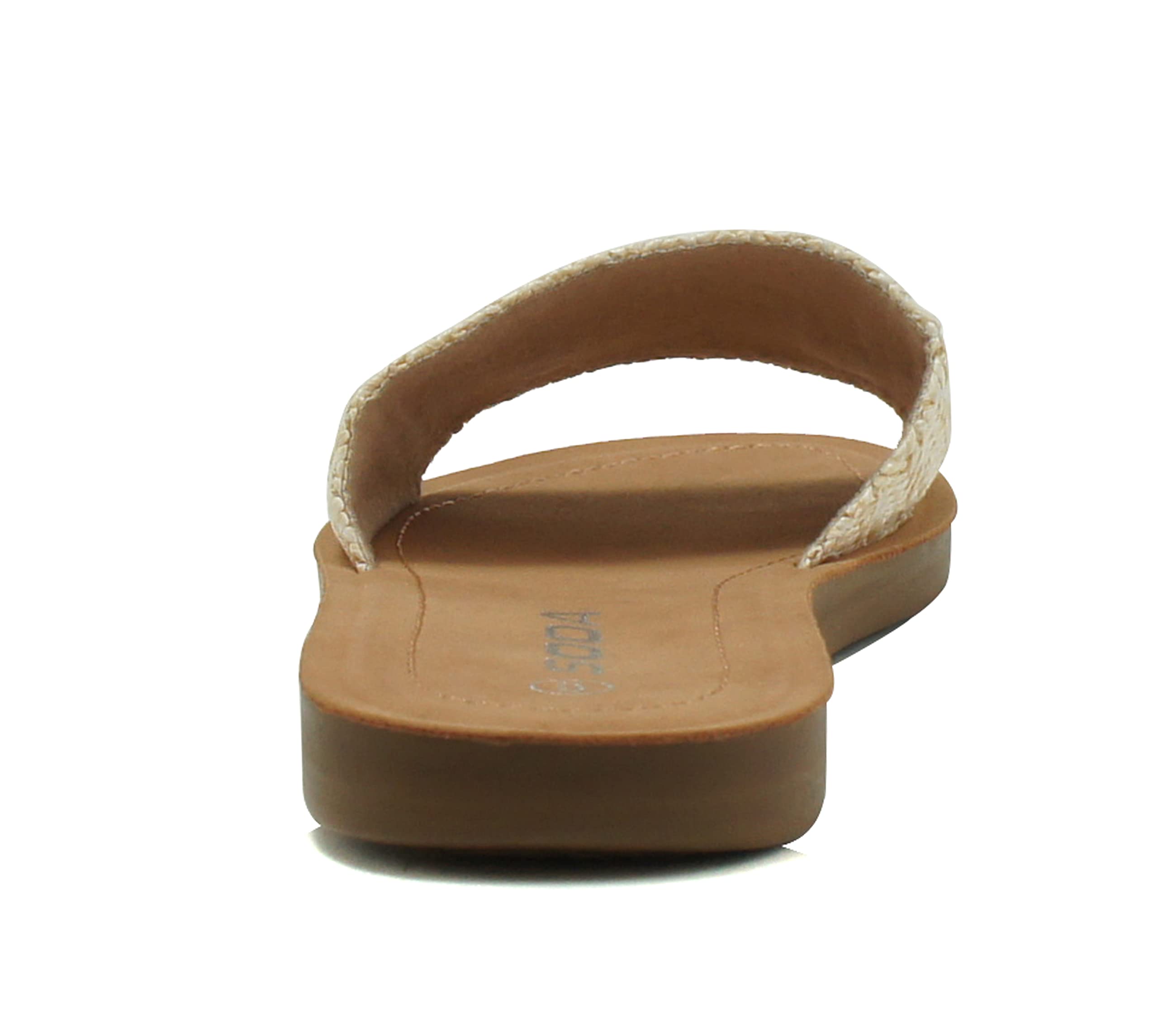 Women's Casual Slip-On Sandals by Soda EFRON - Comfortable Summer Beach Shoes for Walking, Travel & Outdoor Activities