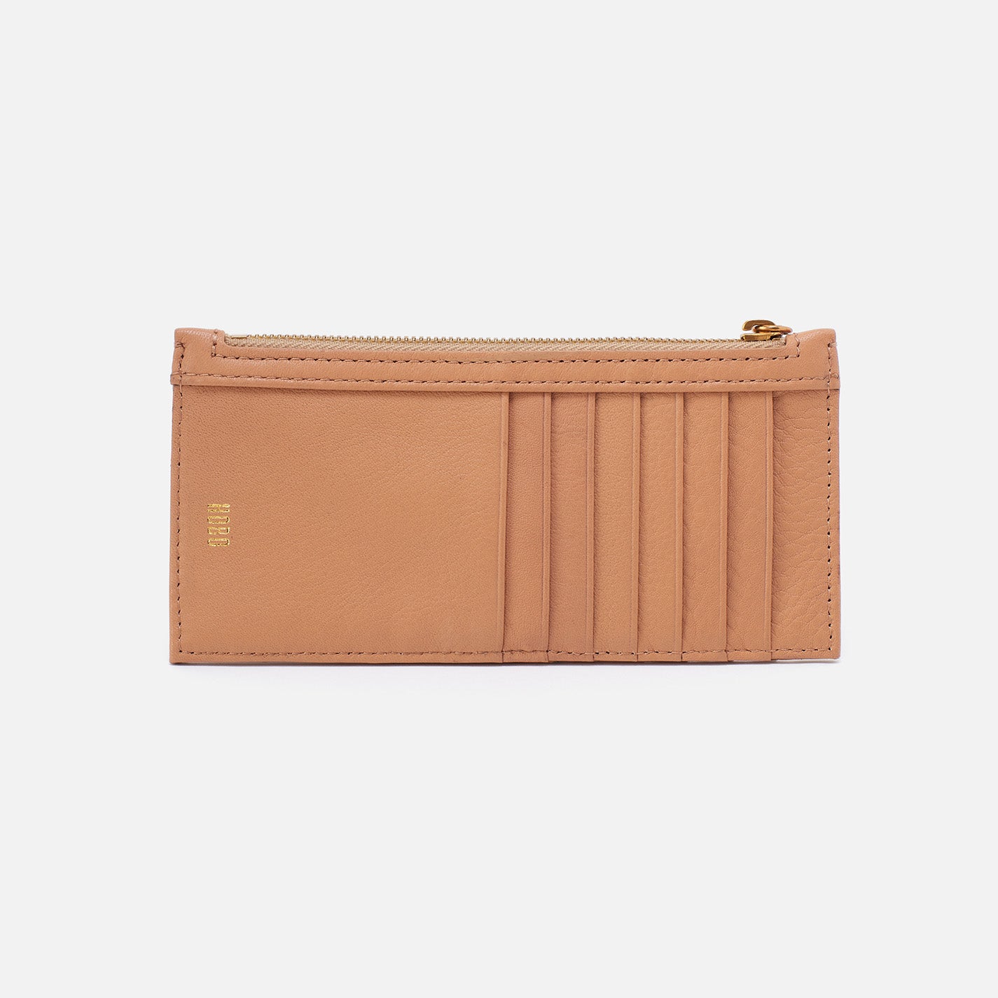Pebbled Leather Credit Card Holder - Slim RFID Blocking Wallet for Men & Women | Perfect for Travel, Business, and Everyday Use (Sandstorm Color)