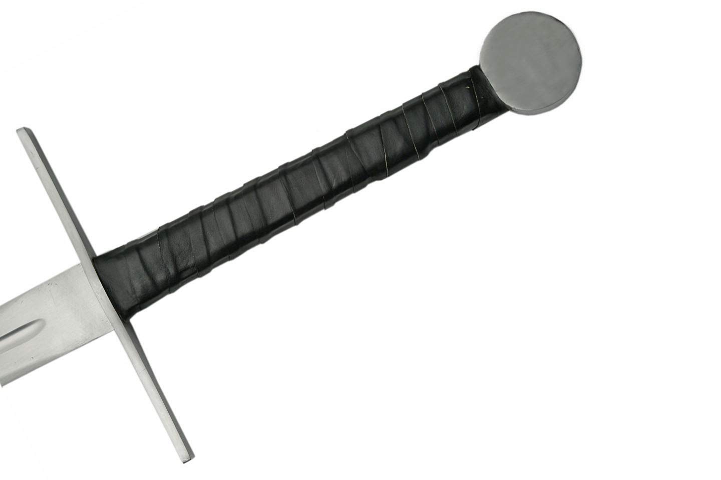 SZCO Supplies Full Tang Medieval Sword - High-Quality Handmade Battle Ready Sword for Collectors, LARP, Cosplay & Home Decor