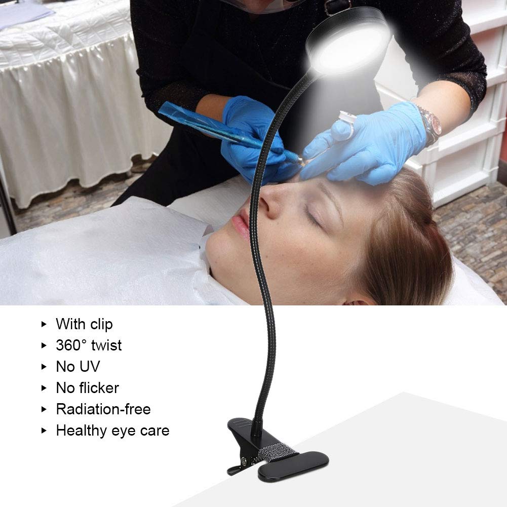 Professional LED Tattoo Light - Flicker-Free & Eye-Friendly for Nail Art, Eyelash Extensions & Permanent Makeup | Perfect for Salons, Tattoo Studios & Home Use
