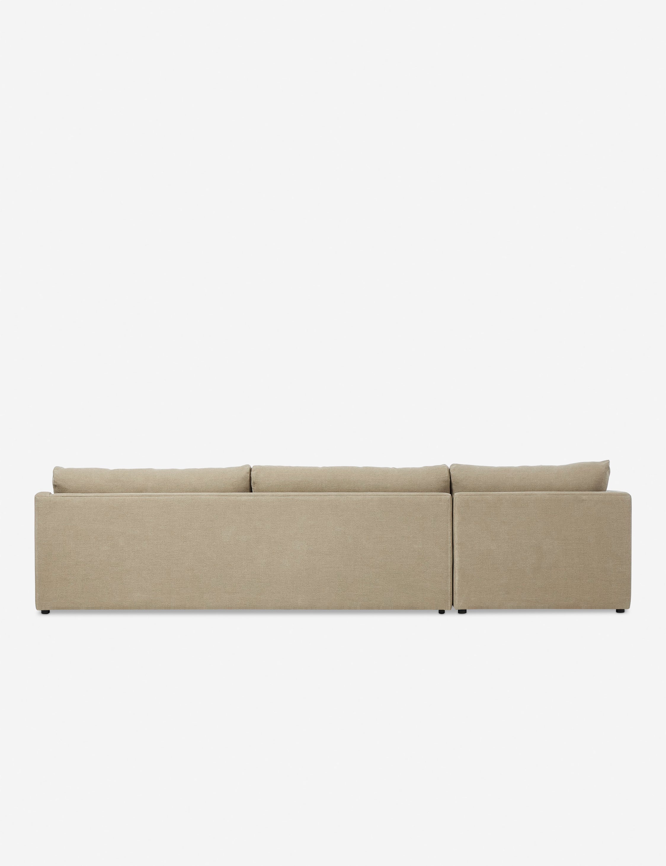 Aurelia Sectional Sofa by Amber Lewis x Four Hands - Modern Modular Living Room Furniture for Stylish Home Decor & Comfortable Seating