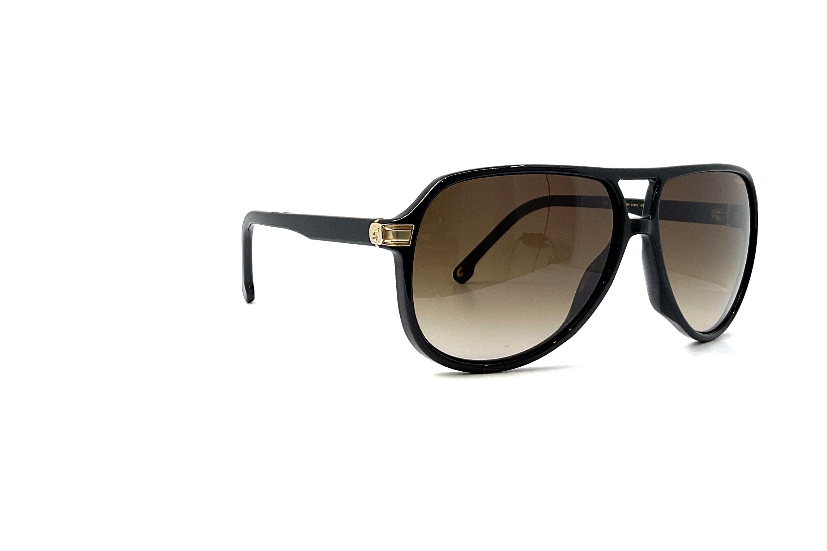 Carrera 1045/S Sunglasses - Black Aviator Style for Men & Women - Perfect for Driving, Outdoor Sports & Fashion