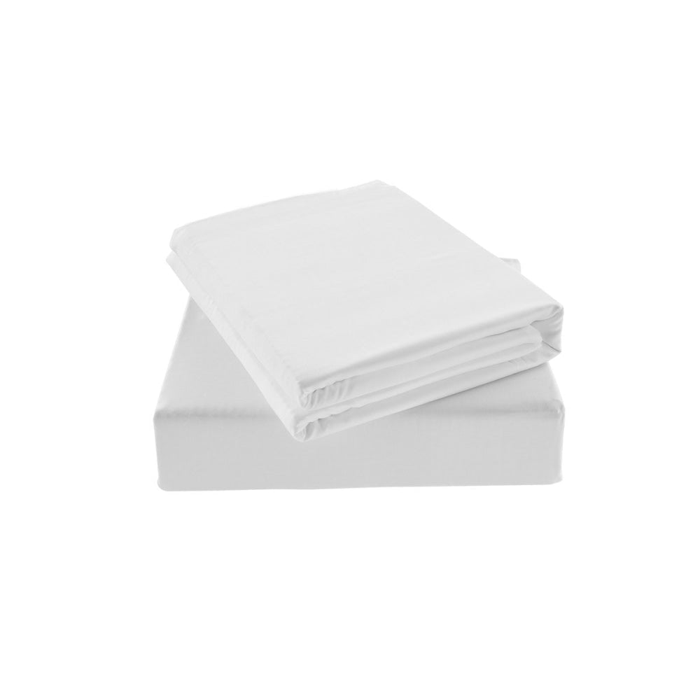 100% Natural Bamboo Bed Sheet Set - Queen Size White Soft Breathable Sheets - Luxury Eco-Friendly Bedding for Hot Sleepers & Sensitive Skin - Perfect for Master Bedroom, Guest Room & Vacation Homes