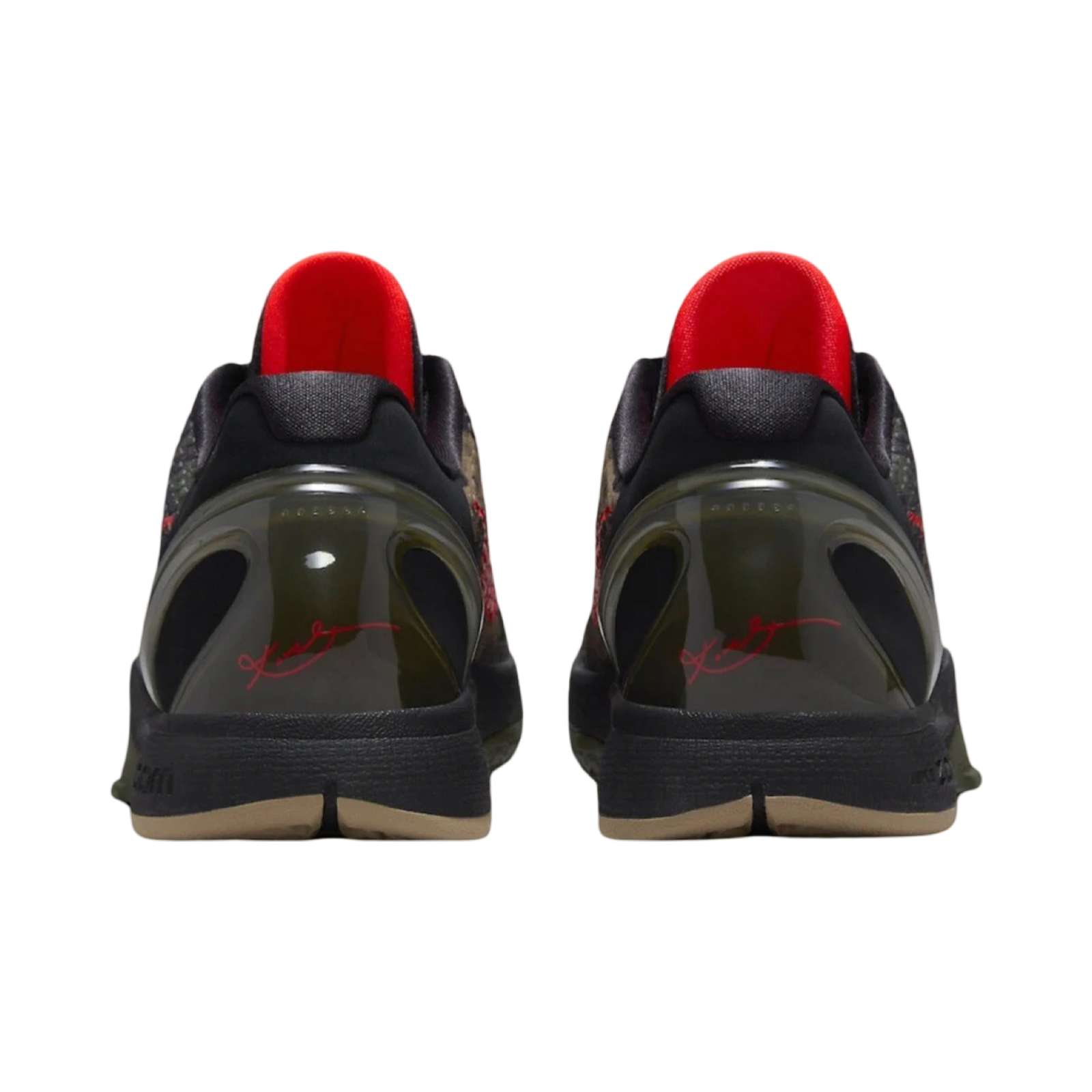 Nike Kobe 6 Protro Basketball Shoes - Italian Camo Black Crimson Bog Khale - High-Performance Court Sneakers for Men | Perfect for Indoor & Outdoor Games, Training, and Streetwear Fashion