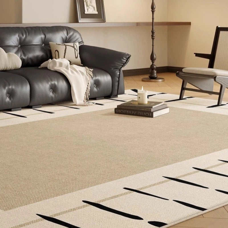 Marleigh UltraGuard Luxury Velvet Waterproof Area Rug - Non-Slip Soft Washable Rug for Living Room, Bedroom, Nursery - Perfect for High Traffic Areas & Pet-Friendly Homes
