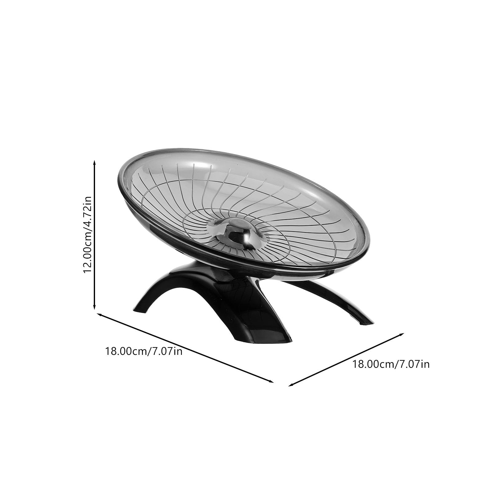 Super Silent Hamster Exercise Wheel - Flying Running Wheel for Hamsters & Guinea Pigs | Durable Small Pet Accessories for Cage & Playtime