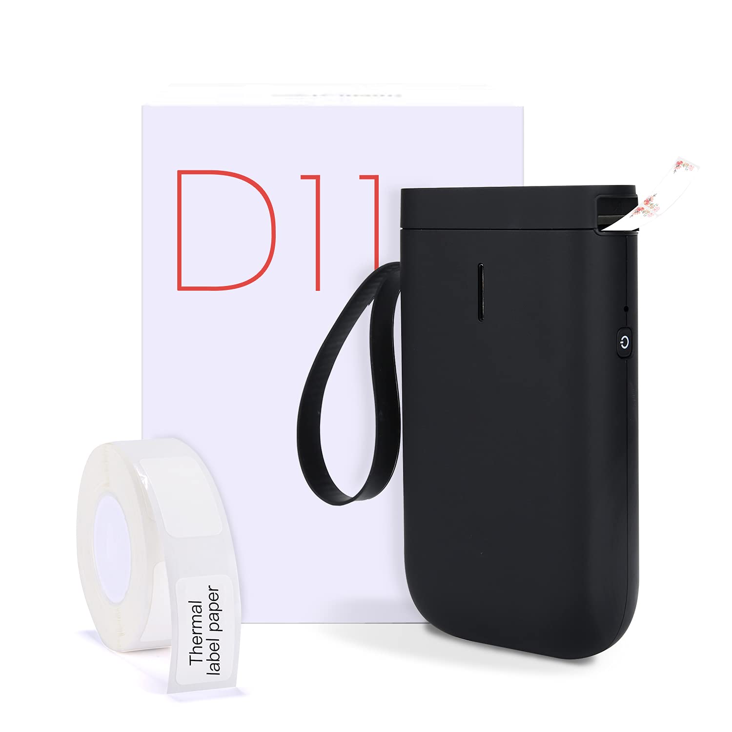 Smart Label Maker D11 - Wireless Bluetooth Portable Label Printer with Tape, 0.6