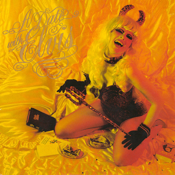 The Cramps - A Date With Elvis LP Vinyl Record Album (Reissue, Orange) - Near Mint (NM/M) - Perfect for Vintage Music Collectors & Rock 'n' Roll Enthusiasts