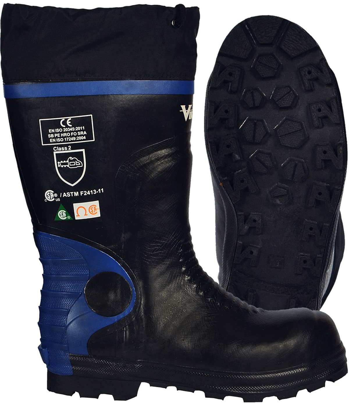 Viking Men's Ultimate Construction Boots - Heavy Duty Work Boots for Construction, Safety Toe, Slip Resistant - Ideal for Builders, Contractors & Outdoor Work