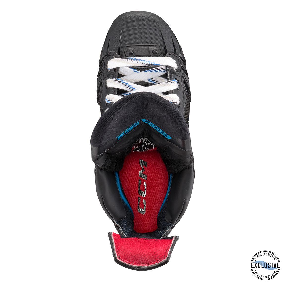 CCM Jetspeed XTRA Plus Senior Hockey Skates - Professional Ice Skating Shoes for Men & Women - Perfect for Hockey Games, Training & Ice Rink Performance