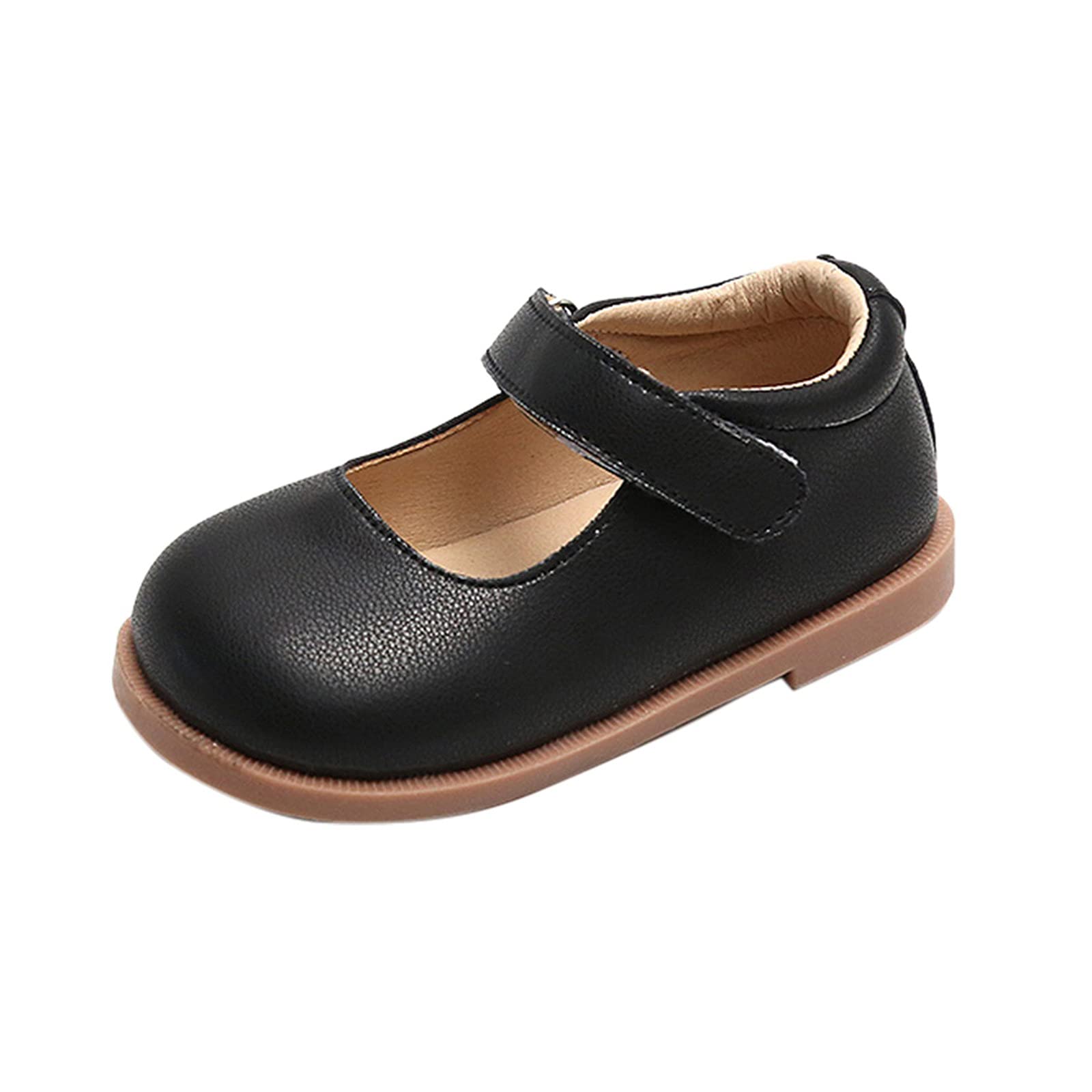 **Girls Mary Jane Dress Shoes - Glitter Flower Ballet Flats for Wedding, Party, Bridesmaid, School & Princess Occasions**