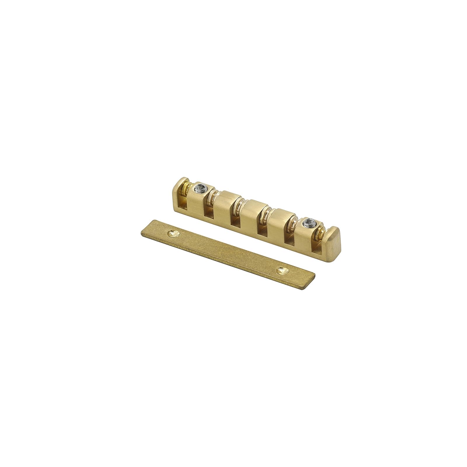 42mm Adjustable Brass Roller Nut for 6-String Electric Guitar - Premium Replacement Part for Enhanced Tone & Sustain | Perfect for DIY Guitar Repair & Upgrades