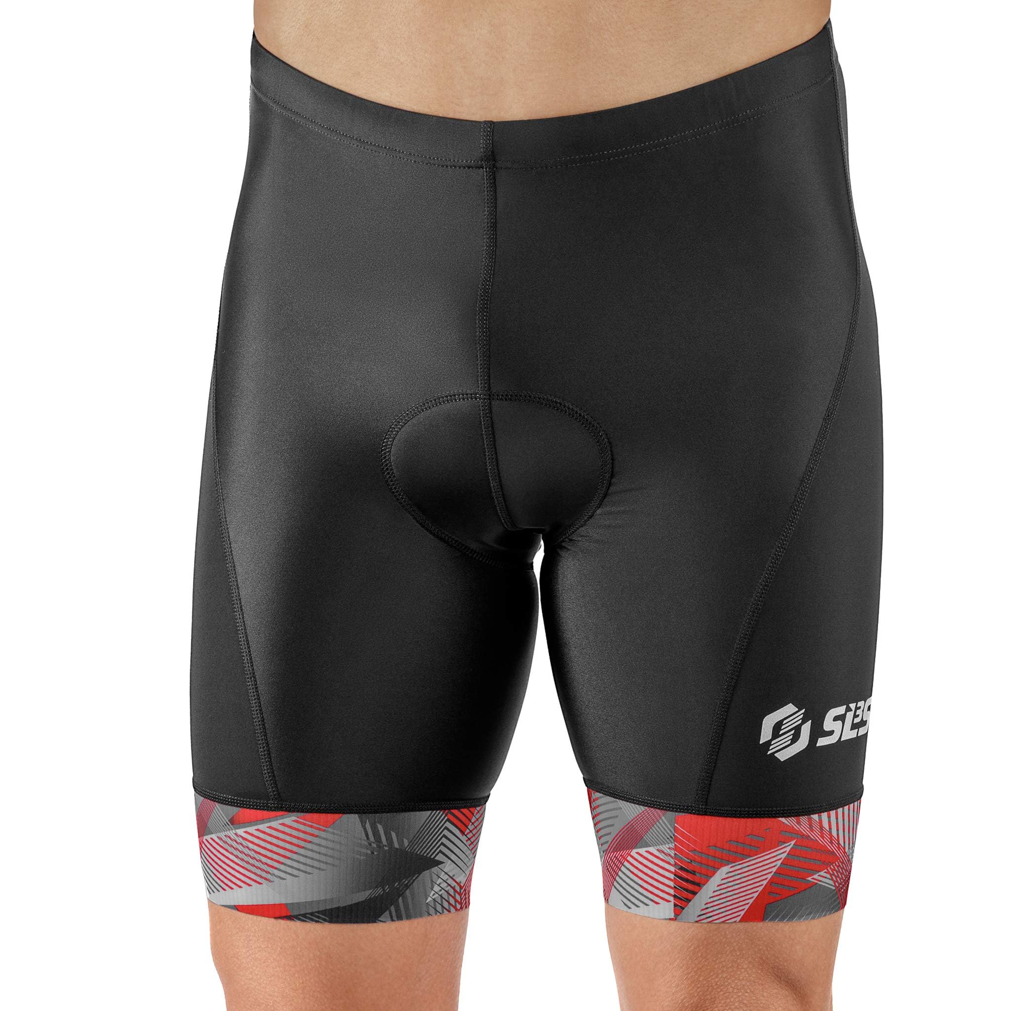 Men's Triathlon Shorts with Padded Liner - Medium Compression FX Triathlon Shorts with 2 Pockets for Cycling, Running & Swimming - Ideal for Triathletes & Endurance Athletes