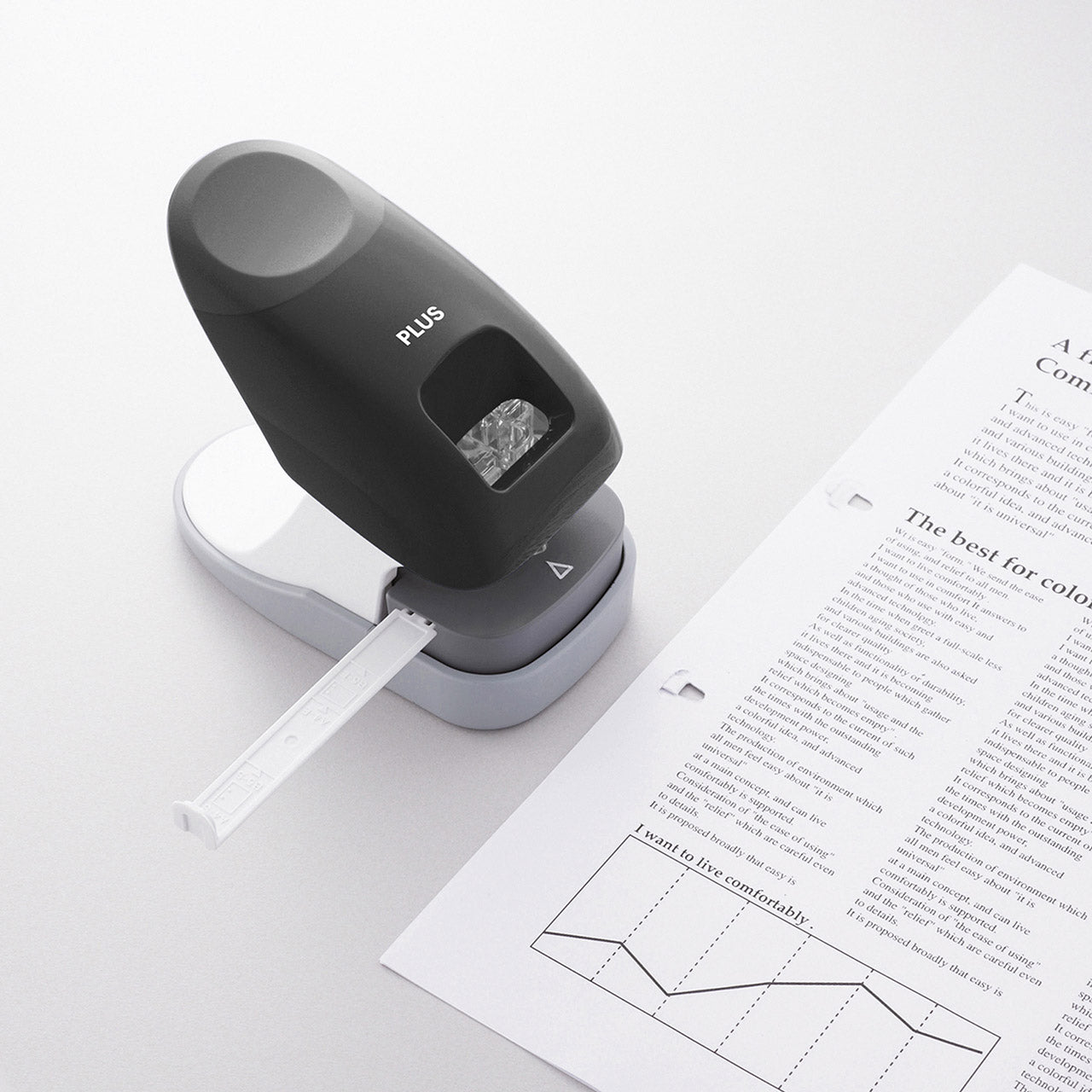 Staple-Free Stapler - No-Staple Paper Fastener for Office, School & Home Use - Eco-Friendly Document Clamp for Reports, Files & Craft Projects