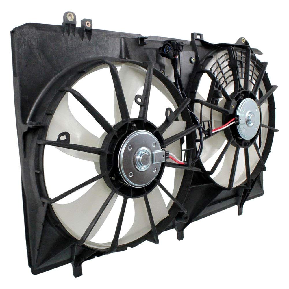Replacement Engine Cooling Fan Assembly for Car & Truck - High Performance Cooling System Part for Overheating Prevention - Perfect for DIY Auto Repair & Maintenance