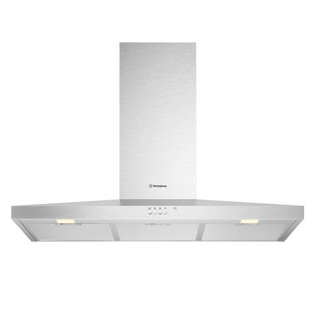 Westinghouse 90cm Stainless Steel Canopy Range Hood with Hob2Hood Technology - WRC914SD | Powerful Kitchen Ventilation for Smoke & Odor Removal | Perfect for Modern Home Cooking