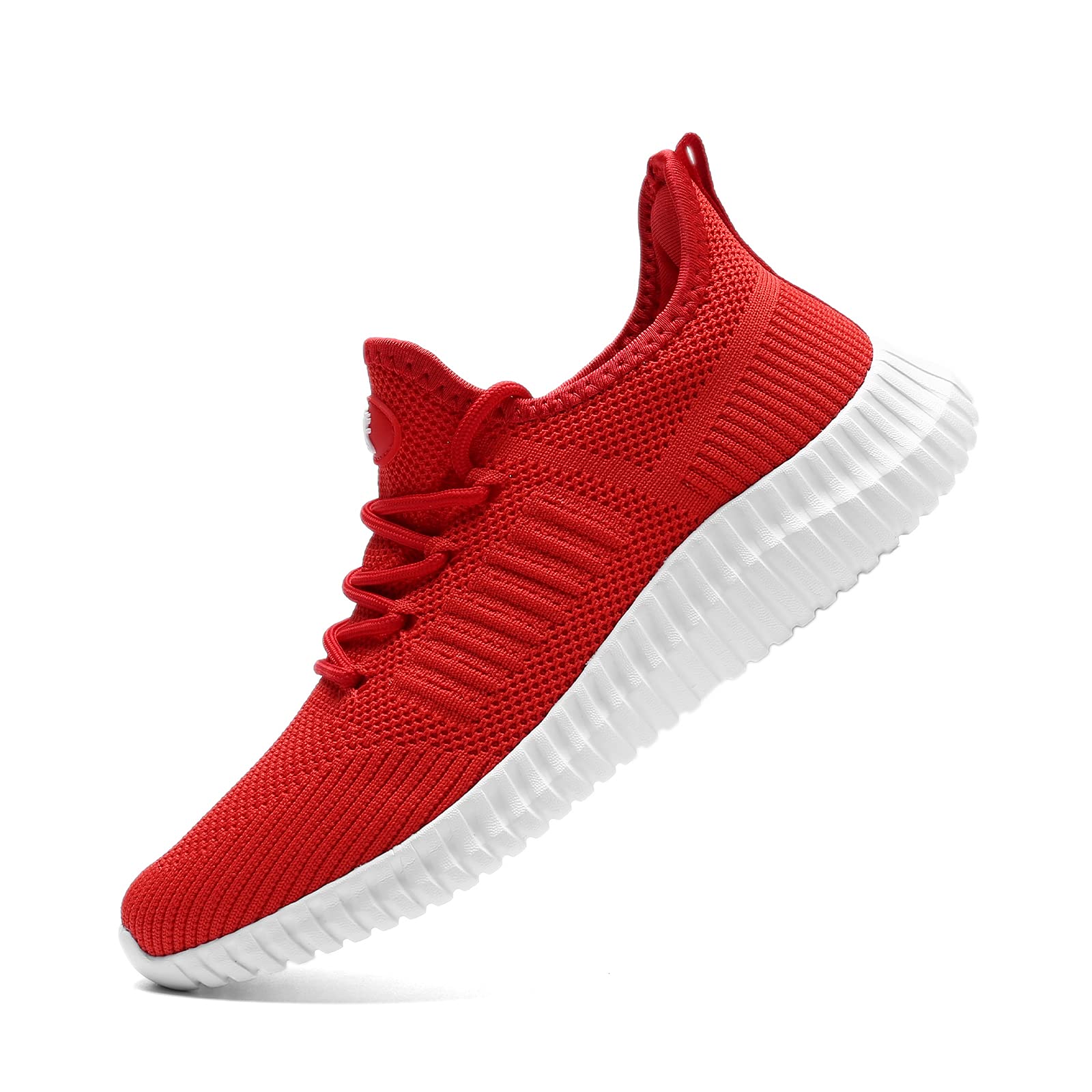 SK·TRIP Women's Lightweight Breathable Walking Shoes - Flyknit Mesh Jogging Sneakers for Women, Non-Slip Gym Workout Tennis Shoes - Perfect for Running, Training & Casual Wear