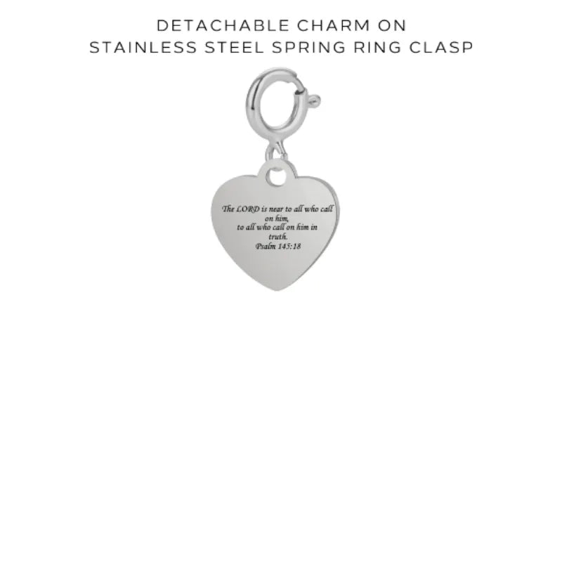 Personalized Engraved Charms with Detachable Clasp - Custom Name Jewelry for Necklaces & Bracelets - Perfect for Gifts, Anniversaries, and Special Occasions - $10.00