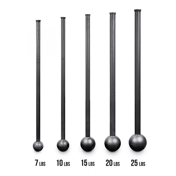 XM Fitness Performance 10lbs Mace - Heavy Duty Steel Macebell for Strength Training, CrossFit & Functional Fitness Workouts - Perfect for Home Gym, Outdoor Exercise & Warrior Training