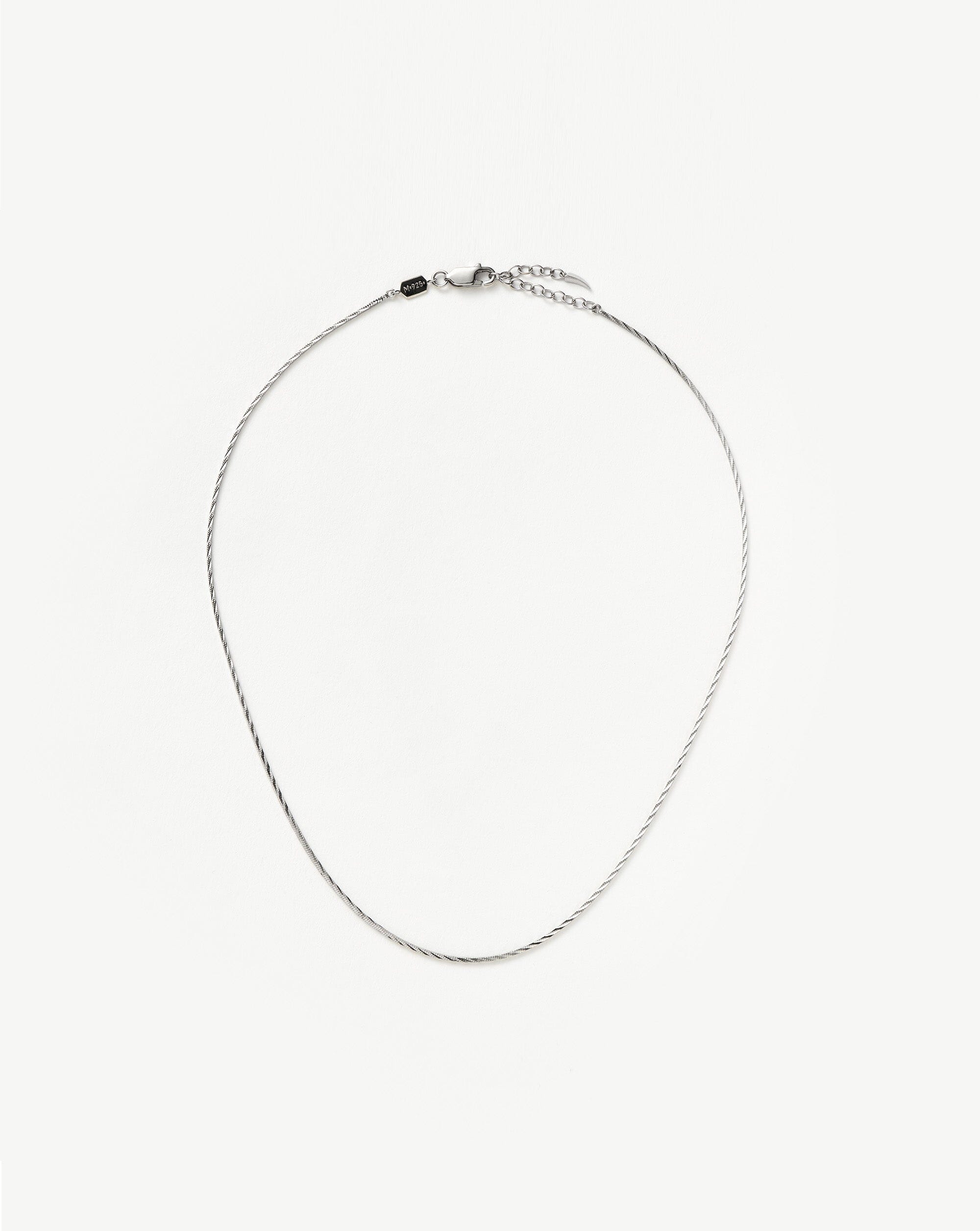 Savi Asymmetric Square Snake Chain Necklace for Women - Elegant Gold Plated Layering Necklace Jewelry Gift for Her - Perfect for Date Night, Party & Everyday Wear