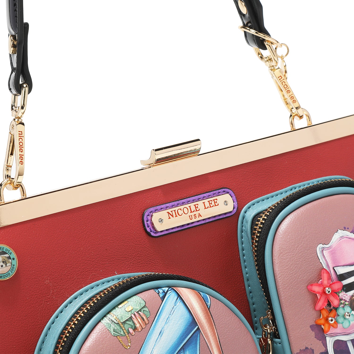 Stylish Casual Walk Clutch Handbag for Women - Fashionable Crossbody Purse with Wristlet Strap - Perfect for Evening Out, Date Night & Daily Essentials