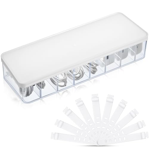 Clear, White