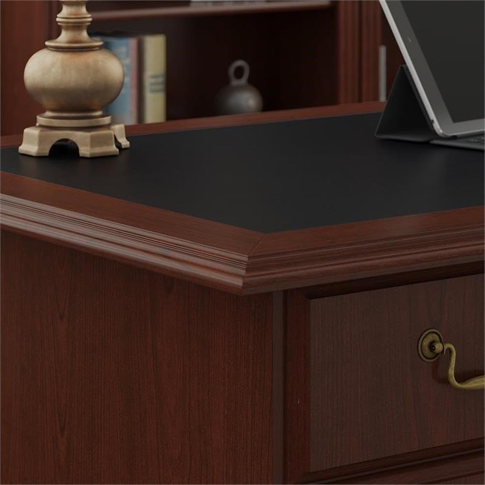 Bush Business Furniture Saratoga Executive Desk with Drawers - 60