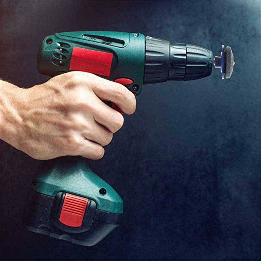 Electric Drill Lawn Mower Blade Sharpener - Professional Grass Trimmer Sharpening Tool (Black) | Perfect for DIY Lawn Care & Garden Maintenance