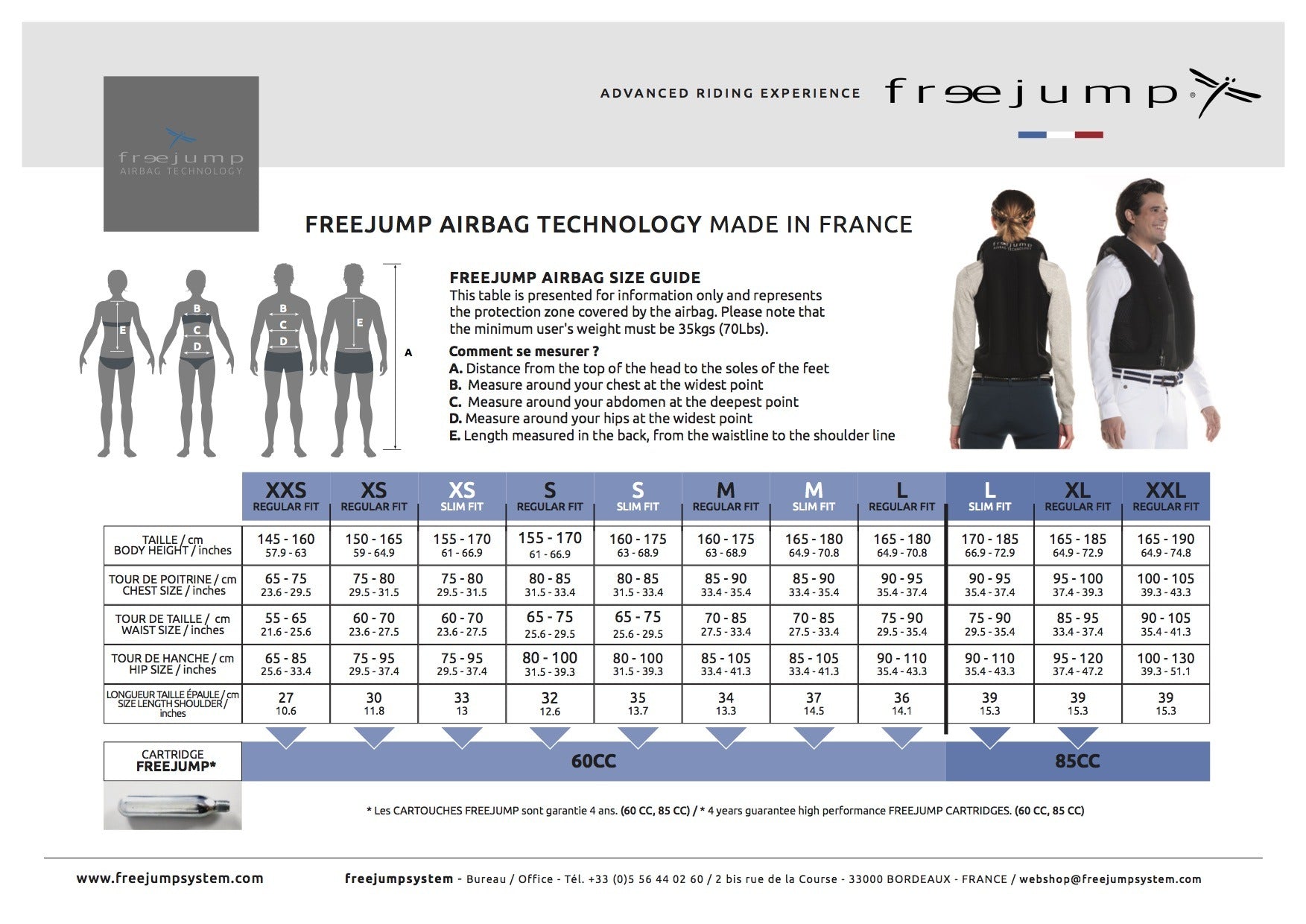 Freejump Airbag Vest for Equestrian Riding - Protective Safety Vest for Horseback Riding & Motorcycling - Lightweight & Comfortable Impact Protection Gear