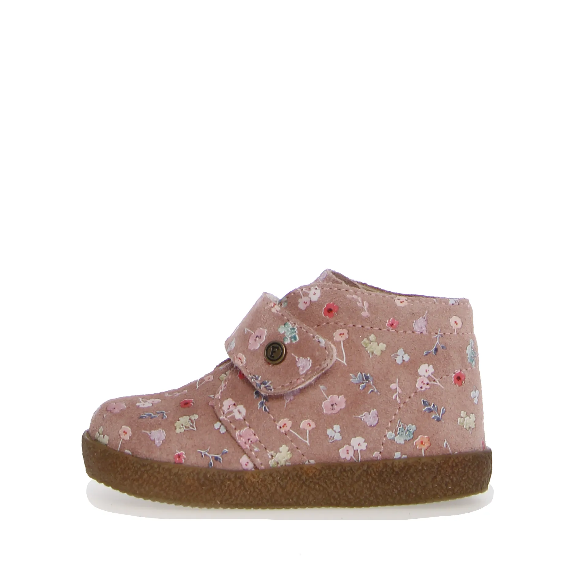 Falcotto Conte VL Girls Casual Sneakers - Pink & Multicolor Fashion Shoes for School, Play & Everyday Wear