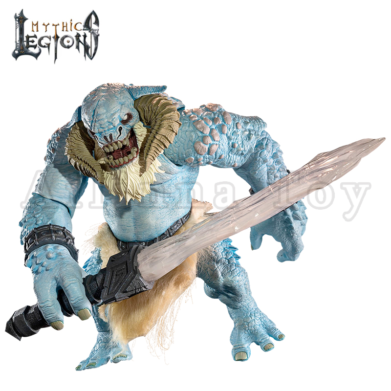 Mythic Legions 1/12 Scale 12-Inch Ice Troll 2 Action Figure by Four Horsemen Studios - Fantasy Battle Collectible for Display & Role-Playing Games