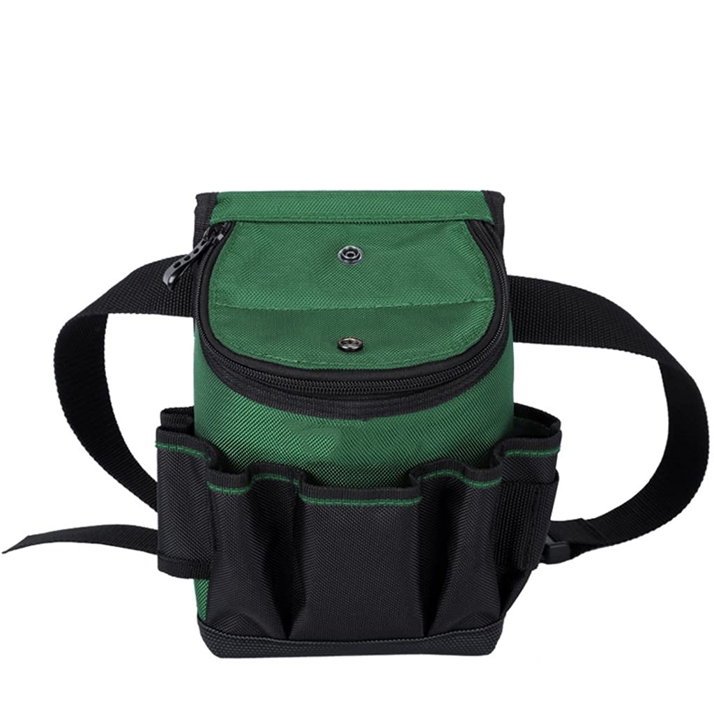 HMZRQX Electrician Tool Belt - Adjustable Waist Bag with Multiple Pockets for Hand Tools | Durable Work Organizer Pouch for Electricians, Plumbers & Construction Workers | Perfect for Job Sites, Home Repairs & DIY Projects