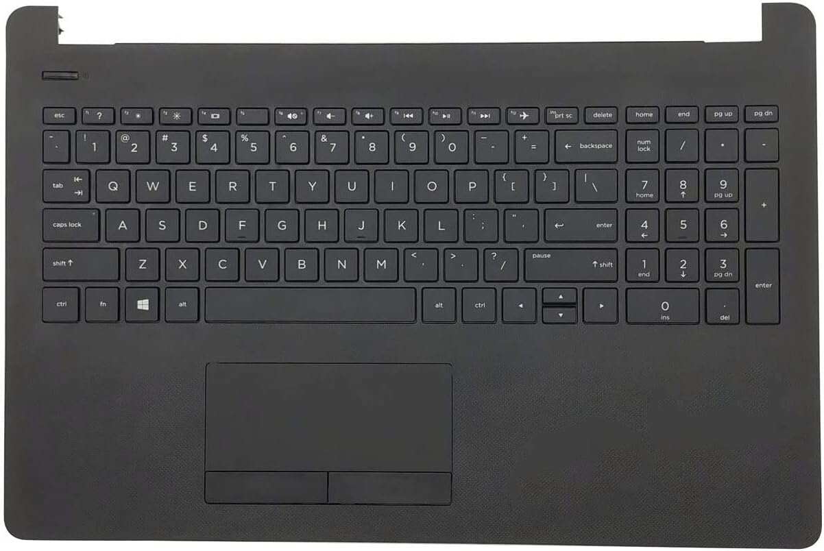 HP 15 BS 15 BW Laptop Keyboard Touchpad Replacement - Compatible with 925008-001 & 925010-001 (AM204000100) - Perfect for Typing, Gaming & Office Work