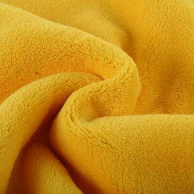 Premium Microfiber Cleaning Cloths - 600 GSM Ultra Absorbent Double-Sided Car Detailing Towels (40x40cm, Pack of 3) - Ideal for Auto, Bike, Interior & Exterior Cleaning | Yellow | Perfect for Car Wash, Household & Office Use