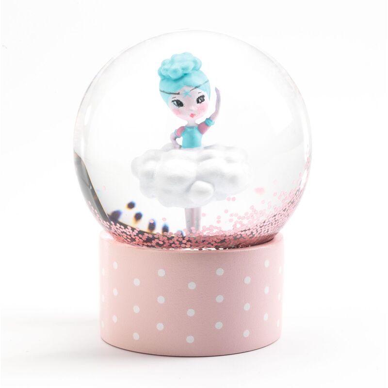 Djeco Decorative Snow Globe - Winter Wonderland Collectible for Home Décor, Christmas Gift & Holiday Display | Perfect for Mantel, Shelf or Tabletop Decoration