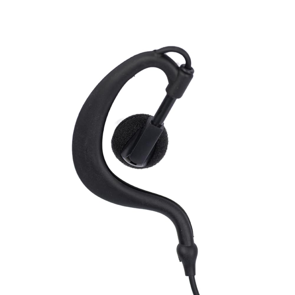 HEOPBIRD Earpiece Headset with Mic & PTT for Motorola XPR3500 XPR3000 XPR3300 XPR3300e XPR3500e - Compatible with Mototrbo Walkie Talkie & 2-Way Radios (G-Shape Design) - Ideal for Security, Construction & Event Staff Communication