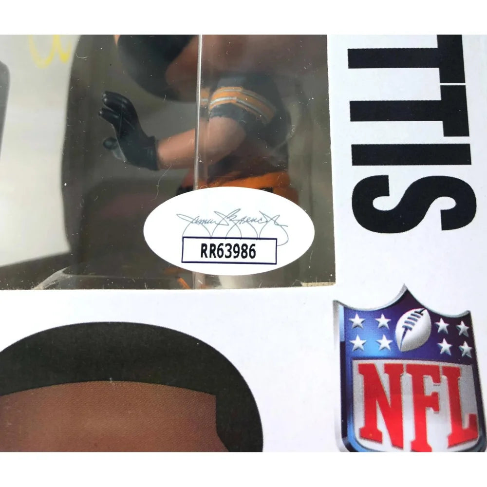 Jerome Bettis Autographed Funko Pop #117 with JSA COA - Pittsburgh Steelers Signed Football Collectible - Perfect for Sports Memorabilia Displays & Steelers Fan Gifts