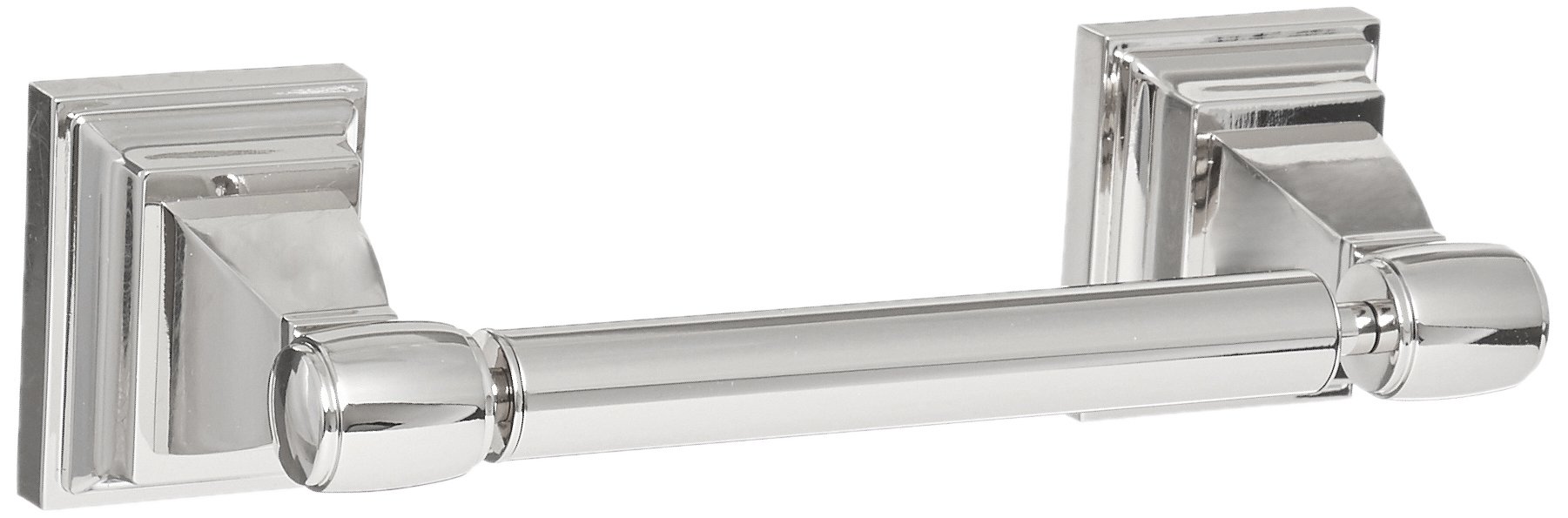 Stratton Bath Tissue Holder - STK3-PN Polished Nickel | Modern Bathroom Accessory for Toilet Paper Storage | Perfect for Home, Hotel & Office Restrooms