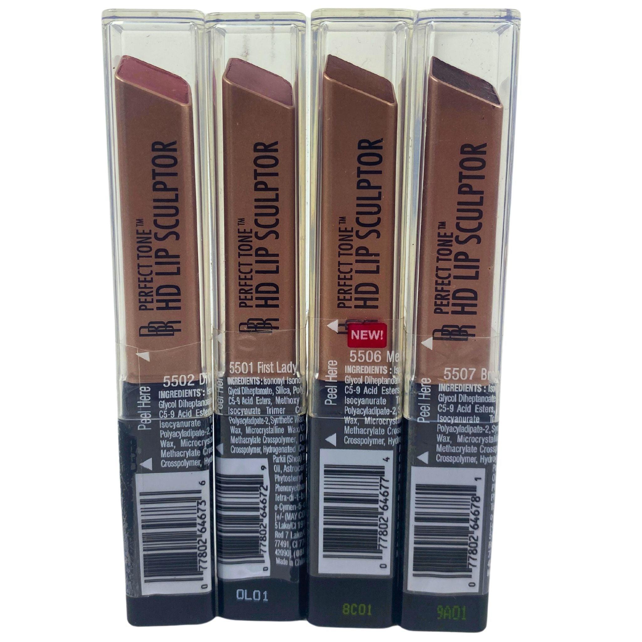 BR Perfect Tone HD Lip Sculptor Mix 0.10OZ (50 Pcs Lot) - Professional Lipstick Palette for Makeup Artists & Beauty Enthusiasts - Perfect for Bridal, Photo Shoots & Daily Wear