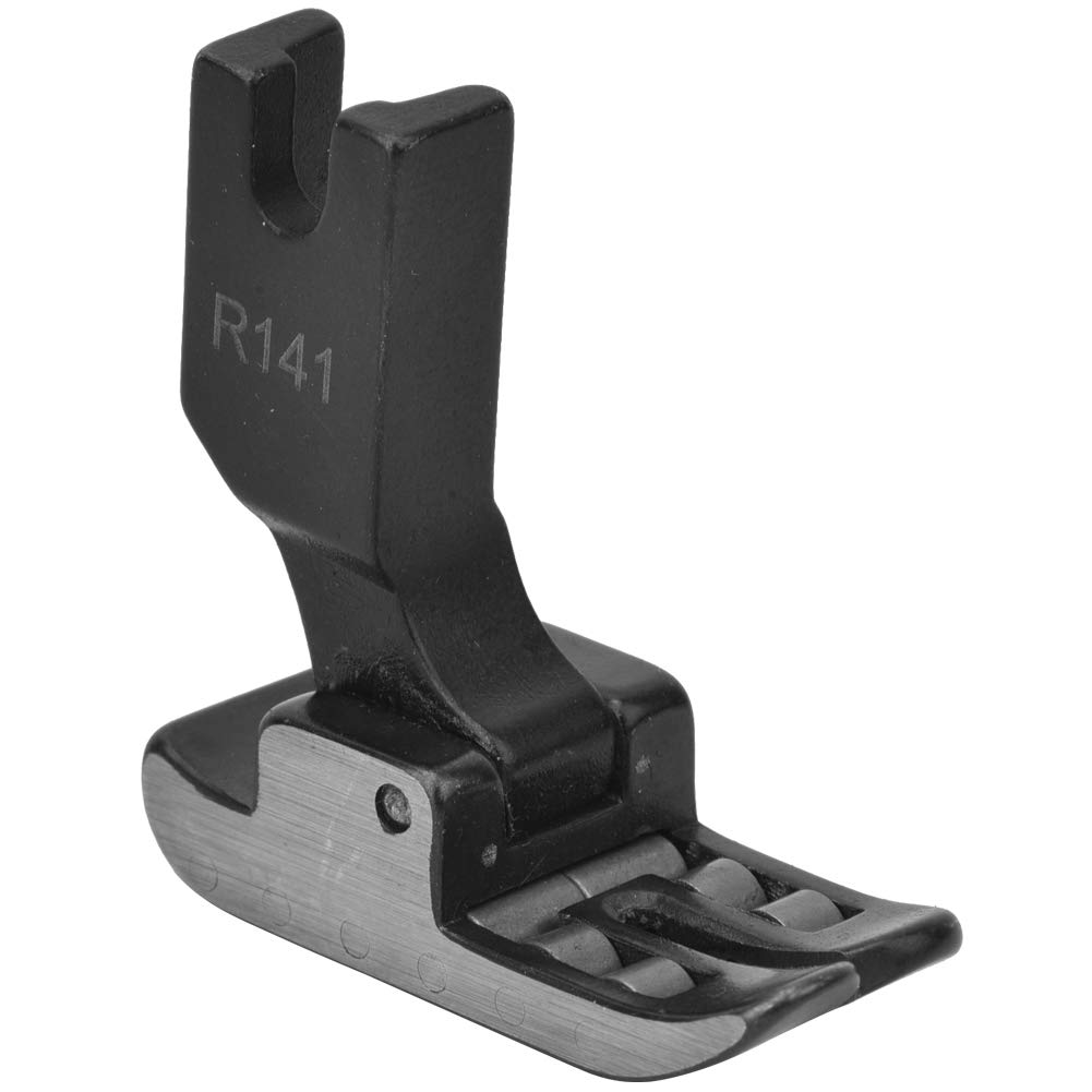 Industrial Sewing Machine Roller Foot - Heavy Duty Steel Presser Foot for Single Needle Flatbed Sewing Machines | Perfect for Leather, Canvas & Heavy Fabric Sewing Projects