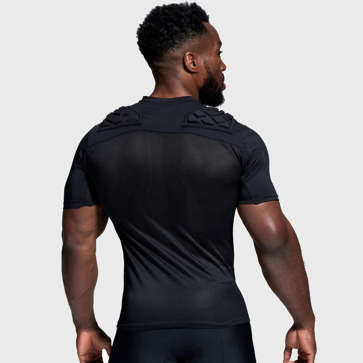 Canterbury Core Rugby Protection Vest - Black - Impact Protection for Rugby Players - Perfect for Training & Matches