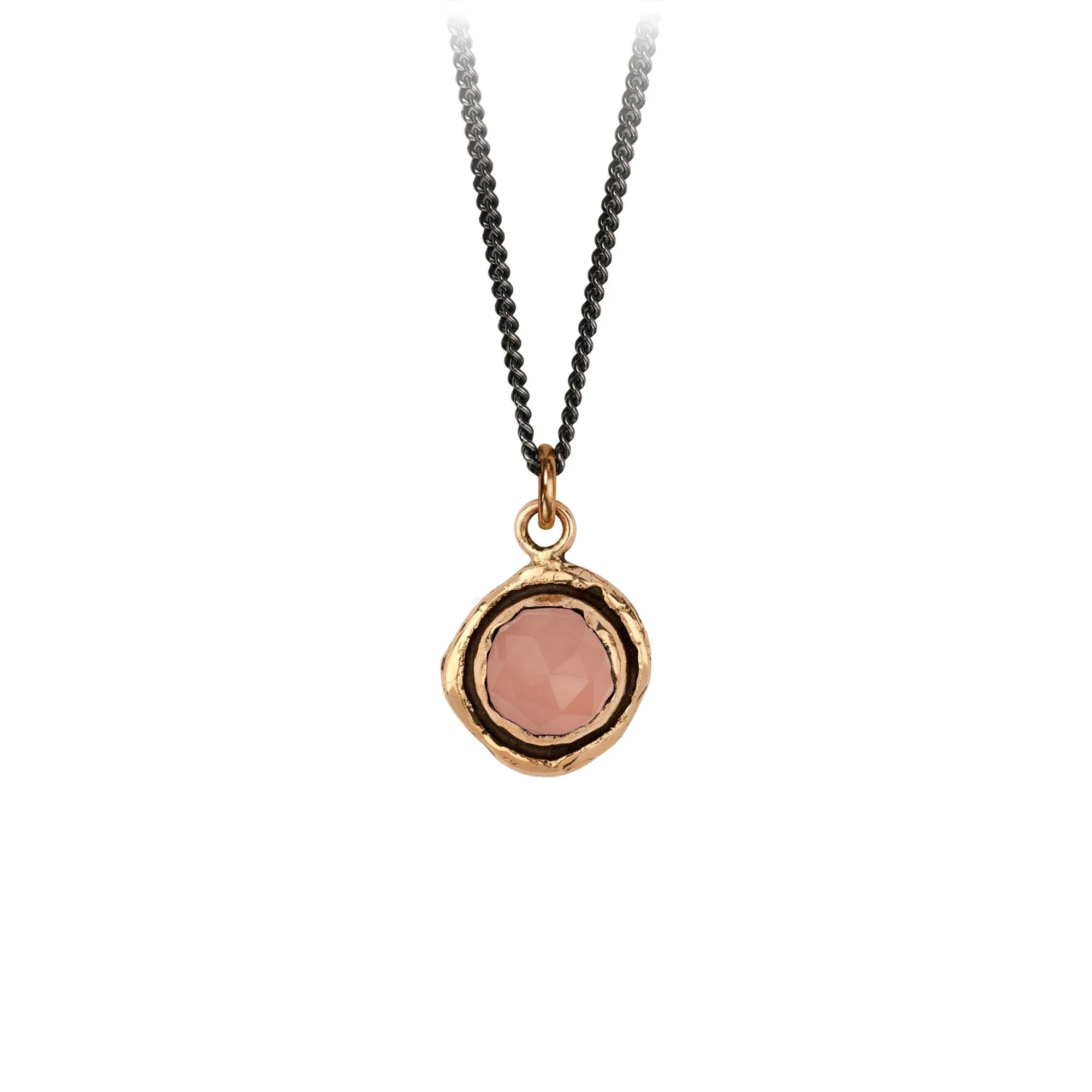 Faceted Stone Talisman Necklace - Natural Gemstone Pendant for Protection & Good Luck - Perfect for Spiritual Healing, Meditation & Energy Balancing